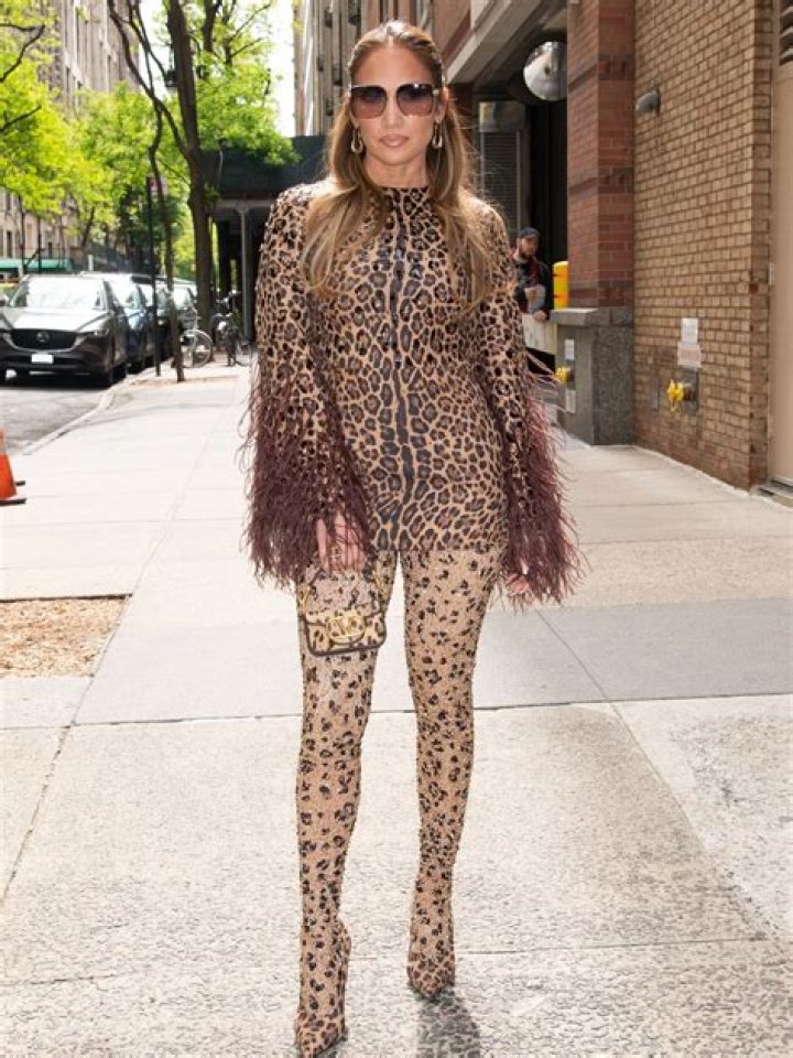 Jennifer Lopez’s Leopard Outfit For DSW Shoe Line – Pics – Hollywood Life