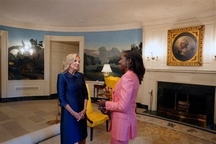 Jill Biden Shows Support For Melania Trump After Posting A Photo Of Her Rose Garden – See Pic