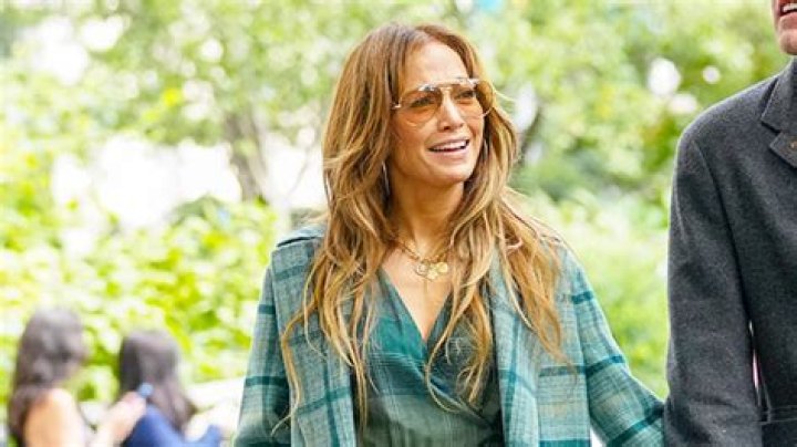 JLo Just Turned Heads In A Festive Plaid Coat: Get Your Own For Just $30