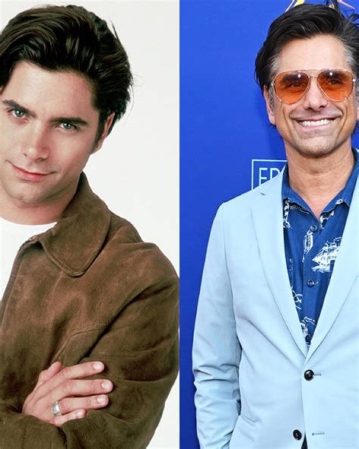 John Stamos Plays ‘Saget’ Guitar & Hugs Candace Cameron Bure At Emotional Bob Saget Tribute