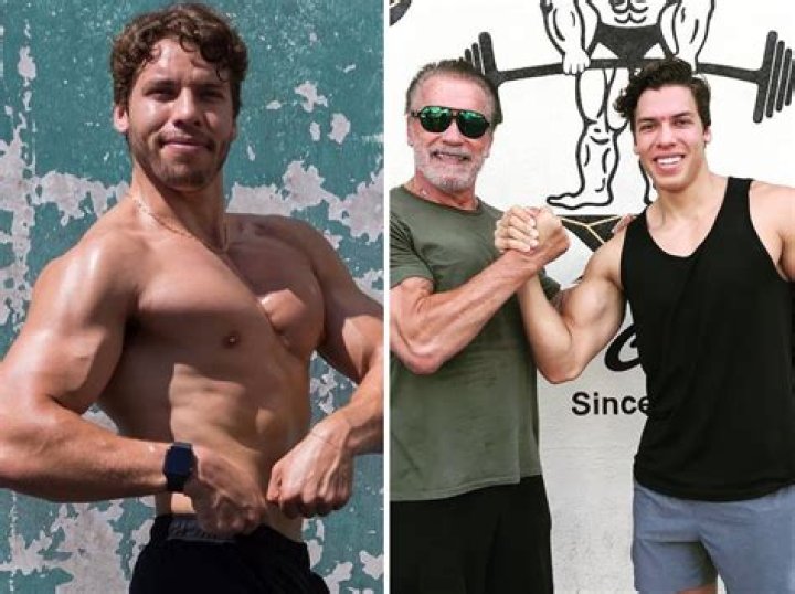 Joseph Baena Strikes Bodybuilder Pose Like Dad Arnold Schwarzenegger – Hollywood Life