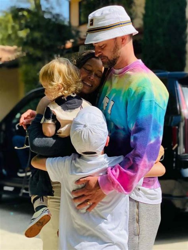Justin Timberlake’s Son Silas, 2, Rocks The Cutest Little Man Bun Ever — Adorable Pics
