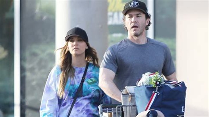 Kaley Cuoco Shows Off Baby Bump In Tie-Dye Shirt While Grocery Shopping With BF Tom Pelphrey