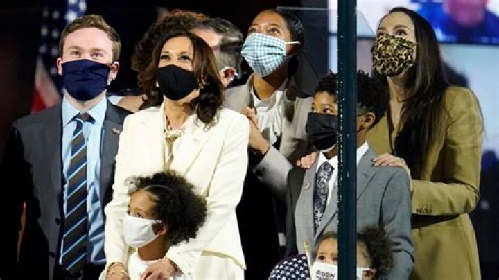 Kamala Harris Hailed As ‘Vice President Momala’ After She Reveals Her Stepkids Call Her That In Speech