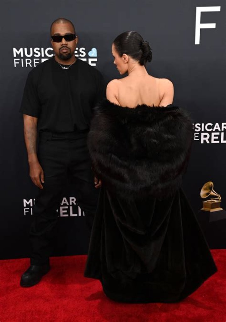 Kanye West Arrives To His Sunday Service In 1st Photos After Heated Texts With Pete Davidson