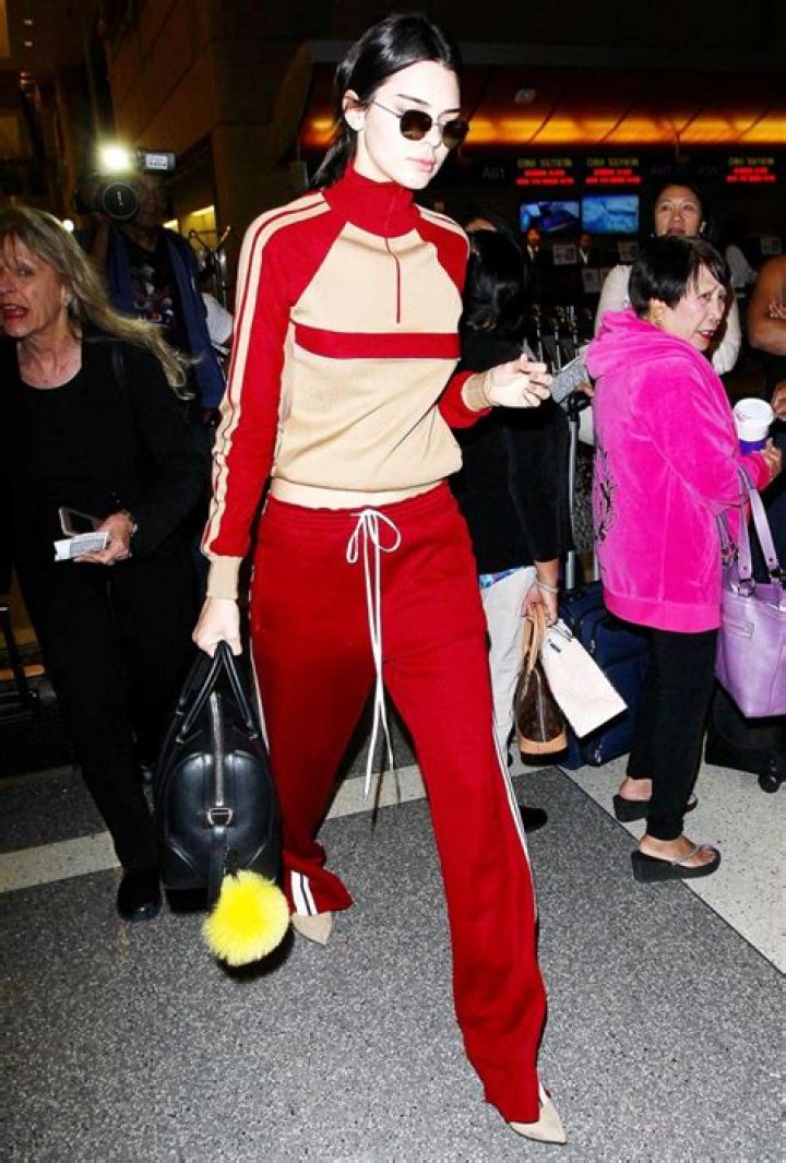 Kardashians & Jenners In Tracksuits: Pics Of Kim, Kylie & Kourt