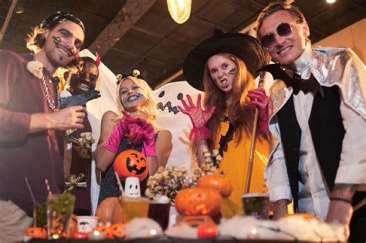 KarJenner Kids Make Slime & Play With Spooky Decorations At Halloween Party: Photos