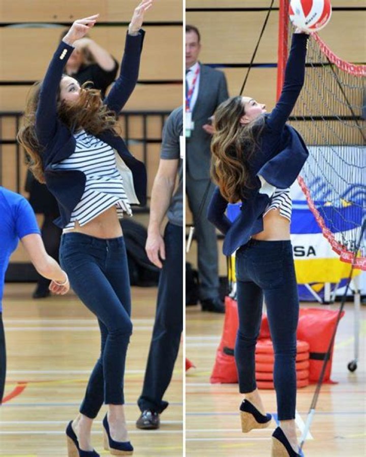 Kate Middleton Shows Off Bare Flat Tummy 3 Months After Baby