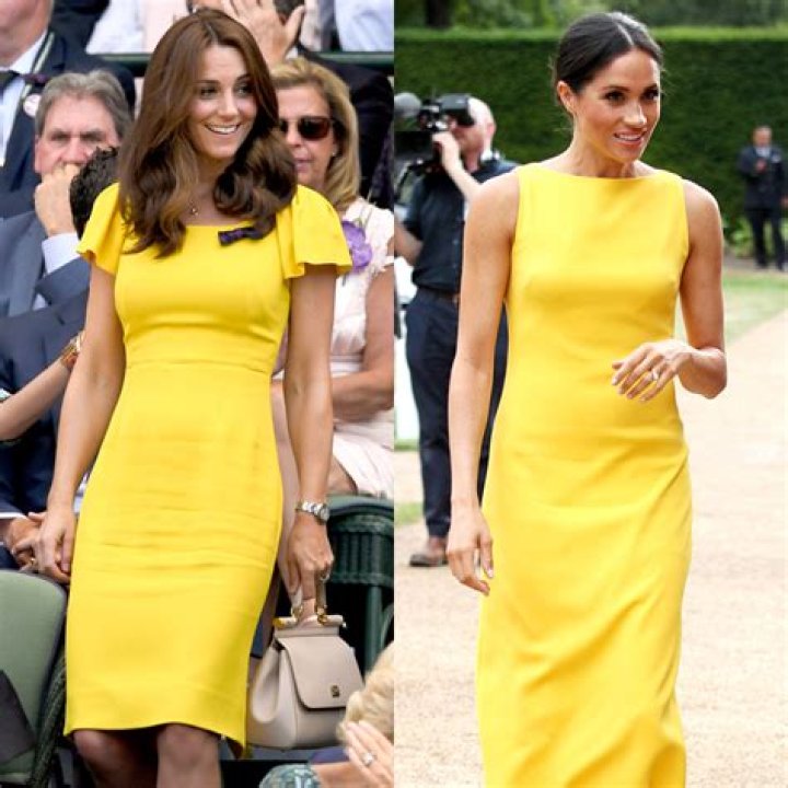 Kate Middleton Vs Meghan Markle’s Yellow Dress — See Trendy Hue – Hollywood Life