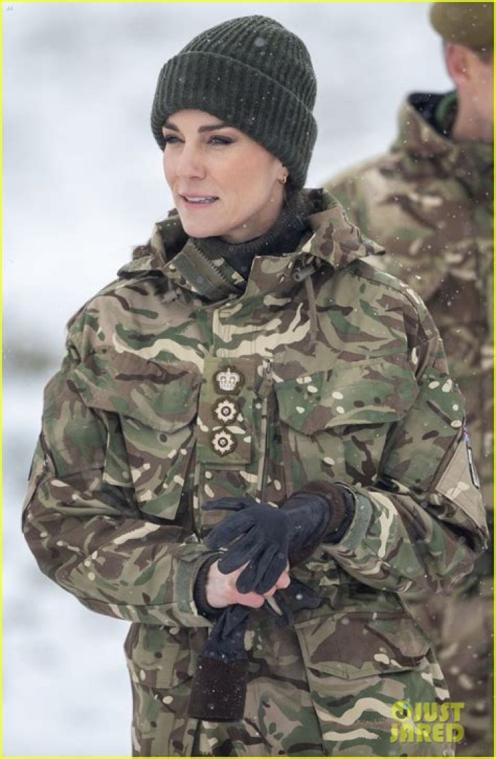 Kate Middleton Wears Military Helmet & Uniform As Tribute To Women On Armed Forces Day: Photos