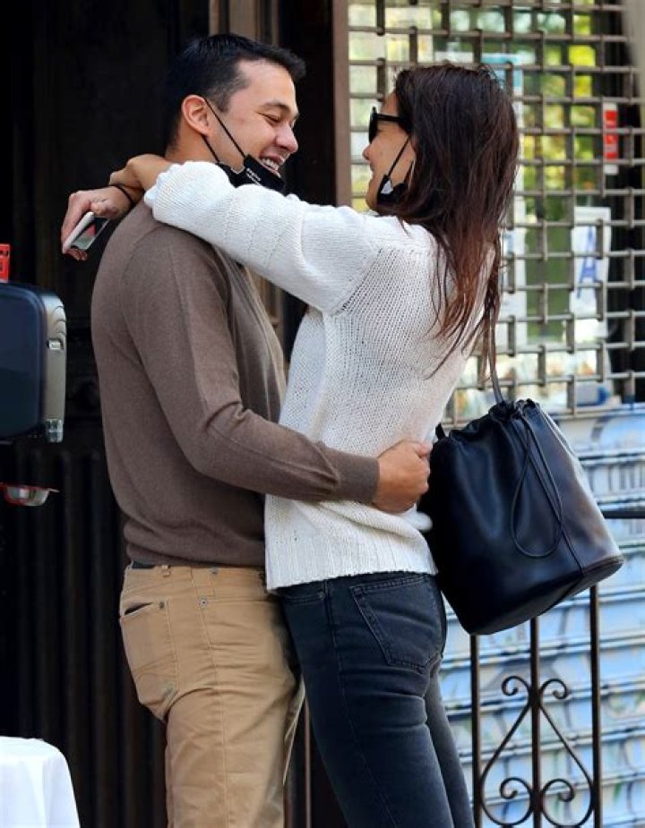 Katie Holmes Flashes Emilio Vitolo Jr. A Big Smile As They Cozy Up On Romantic Ferry Ride – Pics