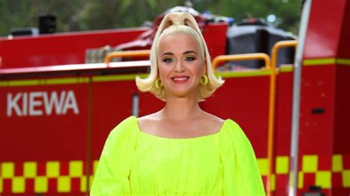 Katy Perry Rocks Neon Green Dress For Australia Concert While Pregnant – Hollywood Life