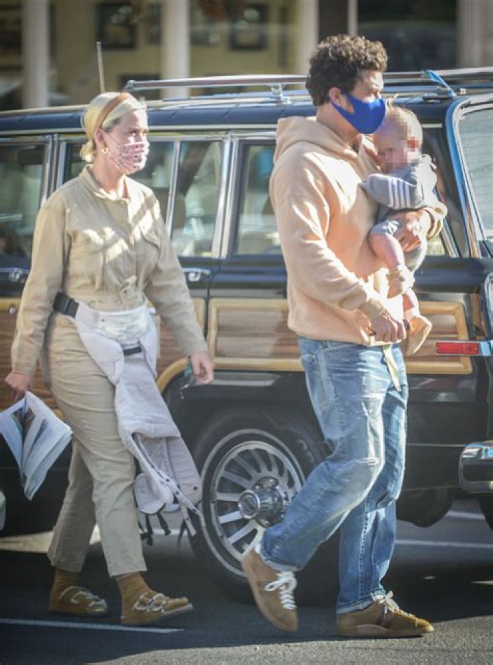 Katy Perry Sweetly Snuggles Baby Daisy, 1, On Casual Outing In Santa Barbara – Photos