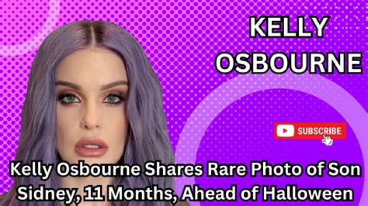 Kelly Osbourne Shares Rare Photo of Son Sidney, 11 Months, Ahead of Halloween