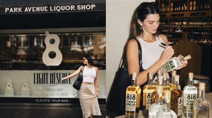 Kendall Jenner Lounges In Brown Bikini While Promoting 818 Tequila: Photos