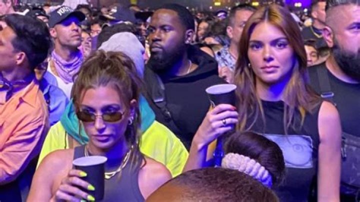 Kendall Jenner Wears A NSFW Shirt Alongside BFF Hailey Bieber At Coachella: Photos