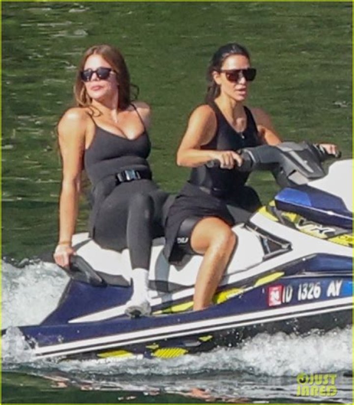 Khloe Kardashian Jet-Skis in Black Bikini & New Bronze Hair Color for Fabletics Partnership: Photos
