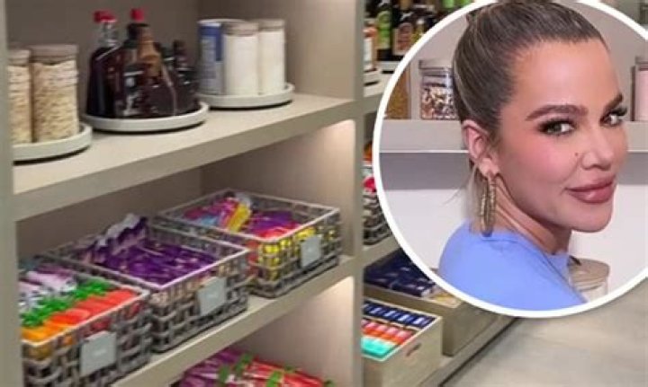 Khloe Kardashian Shows Off Her Organized Pantry In New Video – Hollywood Life