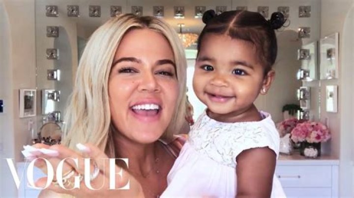 Khloe Kardashian Sweetly Cuddles With True Thompson While Sharing Her New Mom Beauty Routine