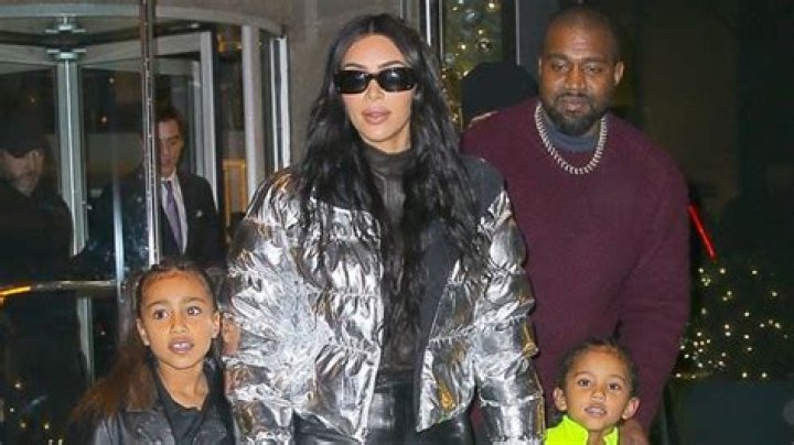 Kim Kardashan Has Kanye West Over At Her House To Celebrate Son Saint’s 7th Birthday