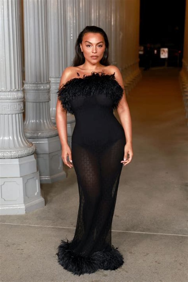 Kim Kardashian Bares Huge Baby Bump In Completely Sheer Jumpsuit At LACMA Gala