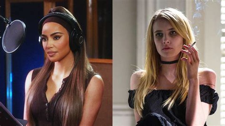 Kim Kardashian Filming ‘American Horror Story’ For The 1st Time: Video – Hollywood Life
