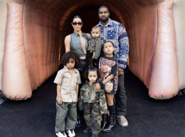 Kim Kardashian & Kanye West Spend Family Vacation Focusing On Their 4 Kids — He Is ‘Most Happy’ With Them