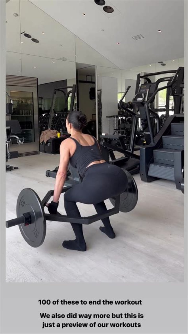 Kim Kardashian’s Trainer Reveals How Squats, Lunges & ‘The Right Food’ Helped Her Achieve Her Tiny Waist