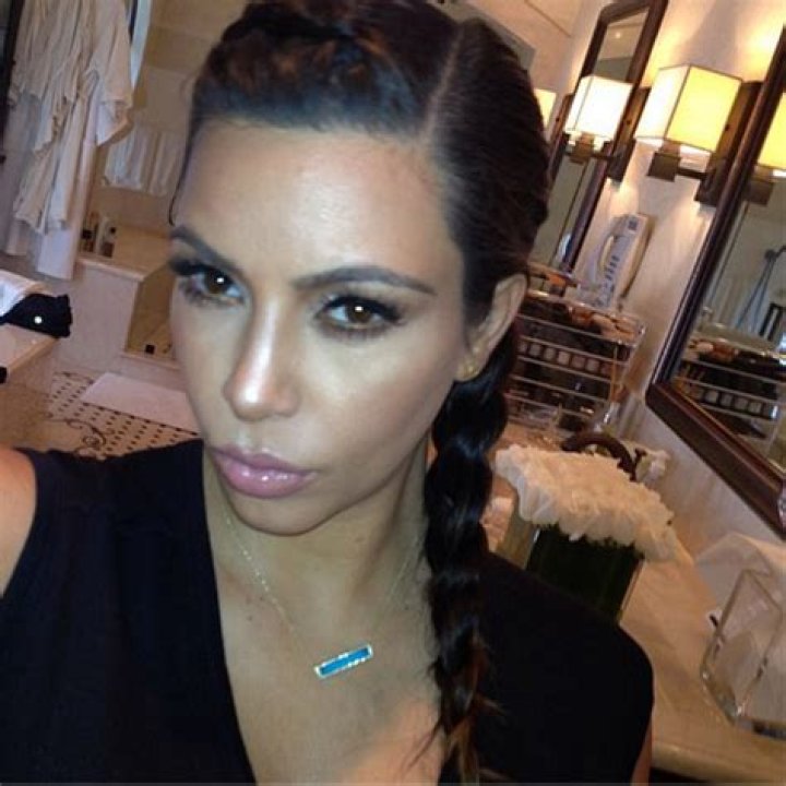 Kim Kardashian’s Trendy Side Braid — Get Her Look