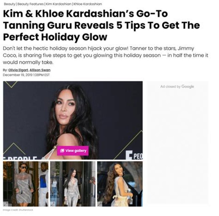 Kim & Khloe Kardashian’s Go-To Tanning Guru Reveals 5 Tips To Get The Perfect Holiday Glow