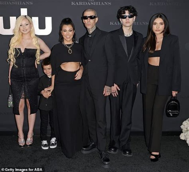 Kourtney Kardashian Cheers On Travis Barker’s Son Landon, 18, As He Walked In NYFW Show: Photos