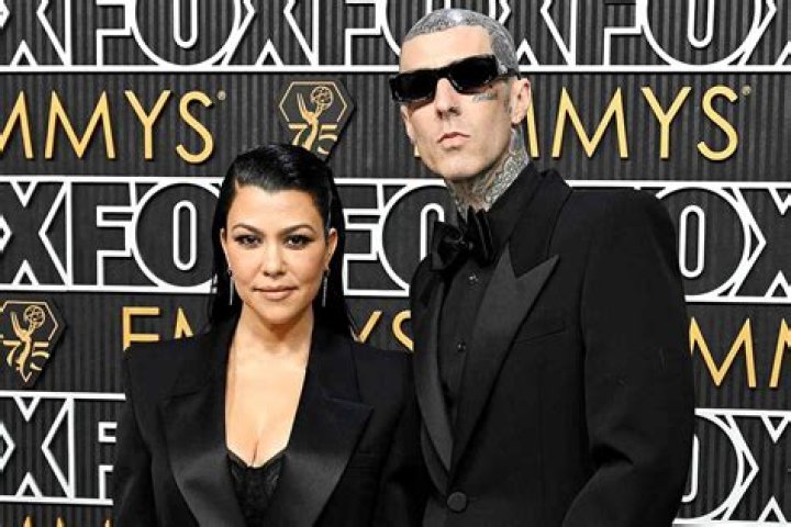 Kourtney Kardashian Rocks A Bikini & Makes Out With Travis Barker In Hot New PDA Photo