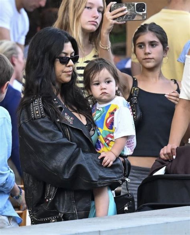 Kourtney Kardashian’s Kids Mason, 9, & Penelope, 7, Cuddle With Adorable New Golden Retriever Puppy