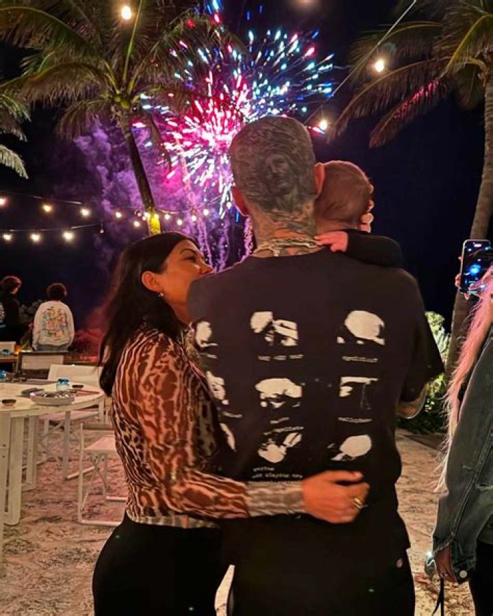 Kourtney Kardashian & Travis Barker Are Dating: Both Vacation In Palm Springs — See Pics