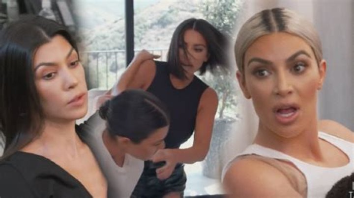 Kourtney Vs. Kim Kardashian: Who Wore The Same High-Rise Leggings & Workout Jacket Better?
