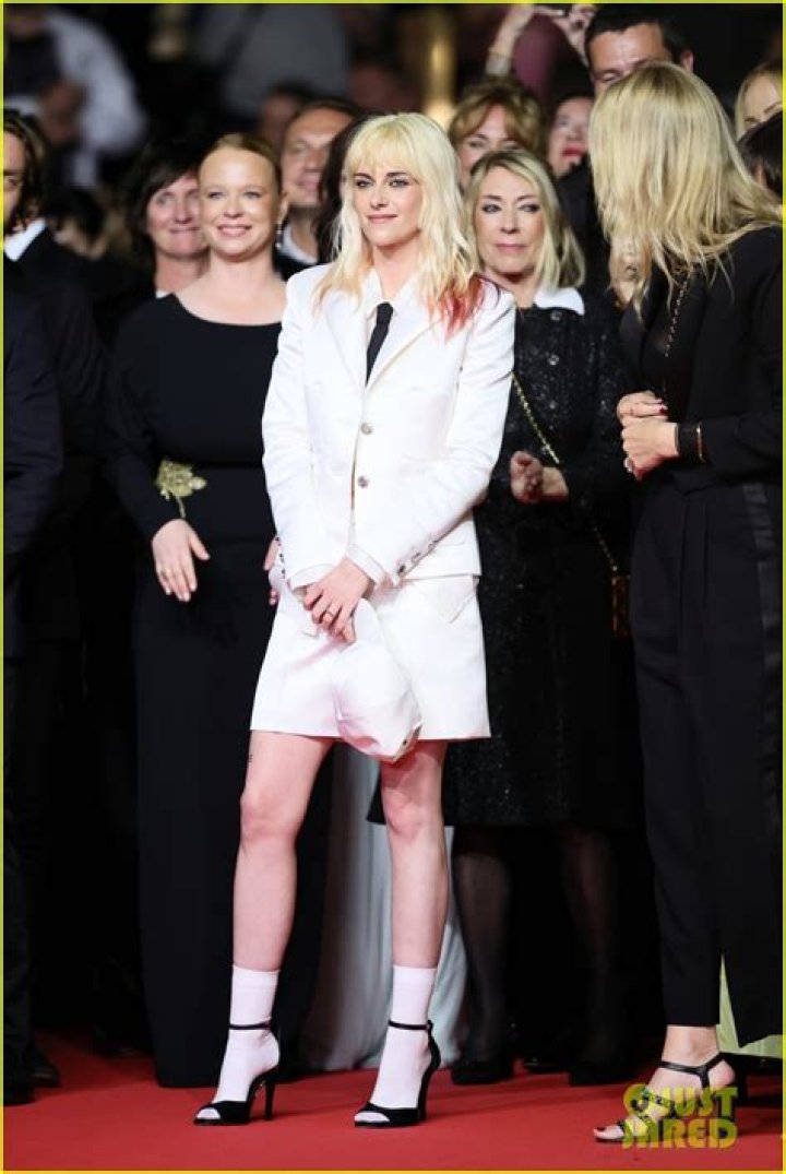 Kristen Stewart Wears White Dress With Sheer Lingerie Style Top To Producers Guild Awards: Photos