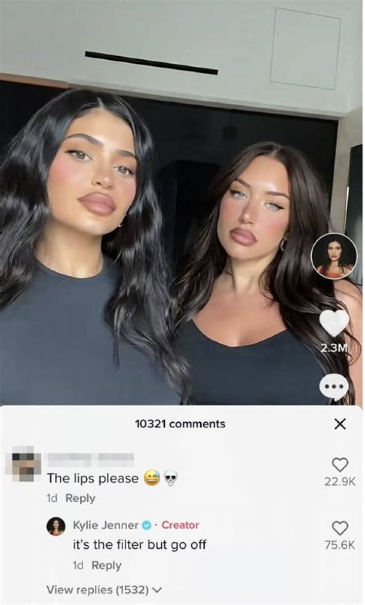 Kylie Jenner Claps Back At Troll Mocking Her Lips In New TikTok Video: ‘Go Off’