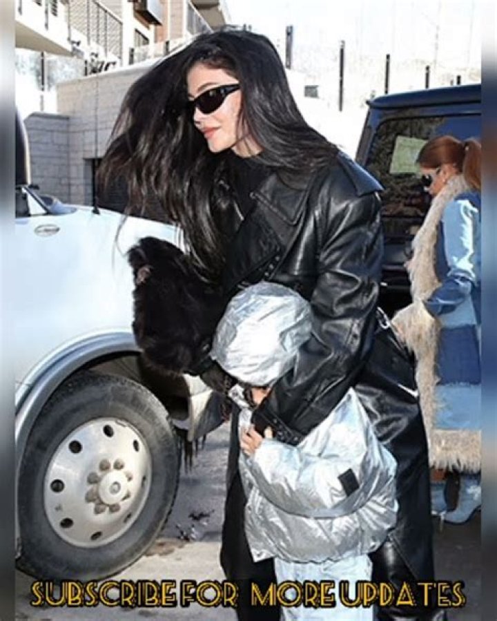Kylie Jenner Cuddles Daughter Stormi Webster, 4, While Out To Lunch In Aspen: Photos