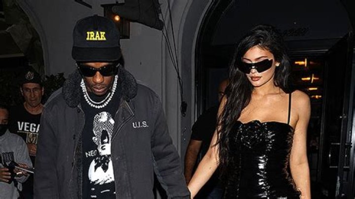 Kylie Jenner Sizzles In Black Mini With Cutouts As She Packs On PDA With Travis Scott In Miami: Photos