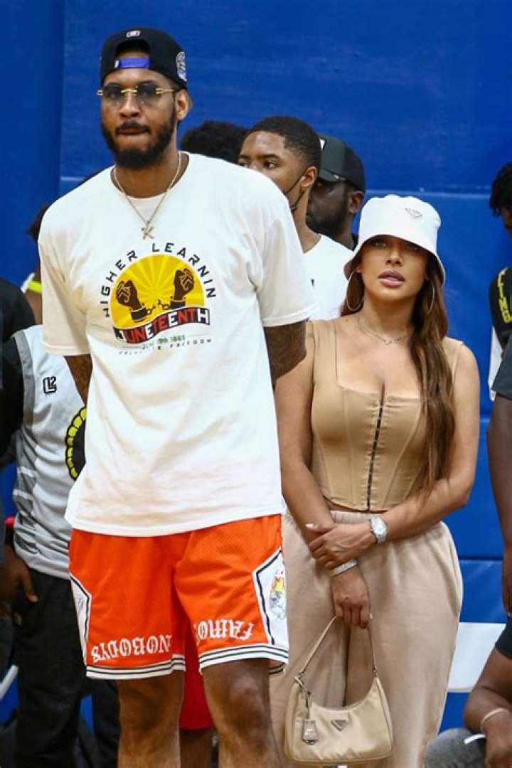La La & Carmelo Anthony Reunite For Son Kiyan’s Basketball Game – Hollywood Life