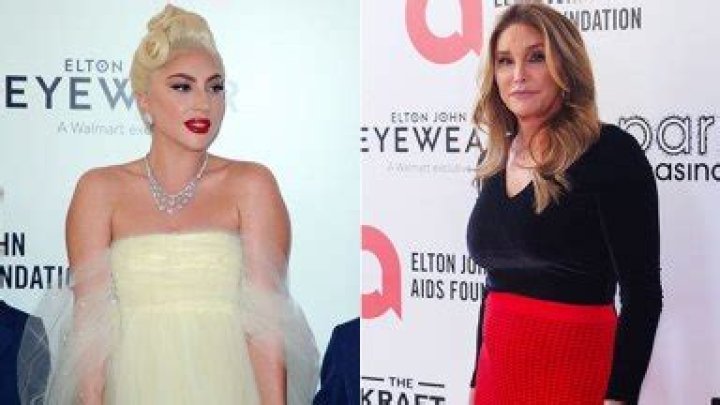 Lady Gaga & Caitlyn Jenner Talks Starbucks At Elton John Oscar Party – Hollywood Life