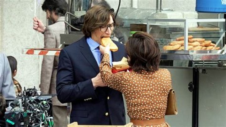 Lady Gaga Feeds Adam Driver A Delicious Pastry As They Cozy Up While Filming A Movie In Italy