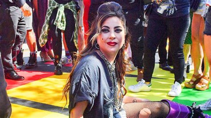 Lady Gaga Rocks Crop Top In Retro Fashion Selfie – Hollywood Life
