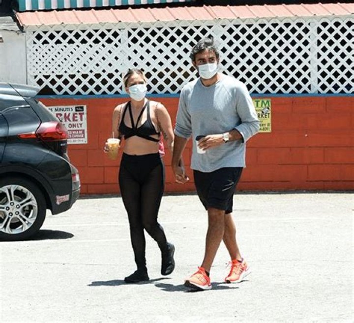 Lady Gaga Rocks Protective Face Gear & Holds Hands With BF Michael Polansky On Rare Outing