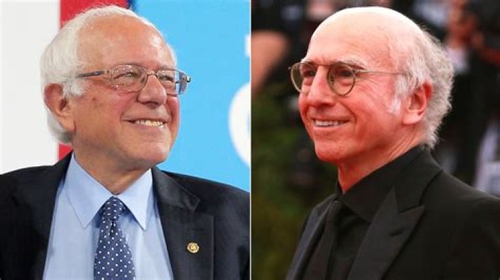 Larry David and Bernie Sanders — PICS
