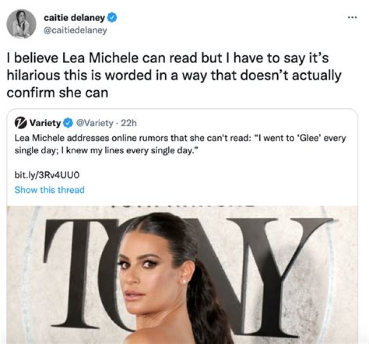 Lea Michele Can’t Read Or Write? Her ‘Illiterate’ Reaction Is Epic – Hollywood Life