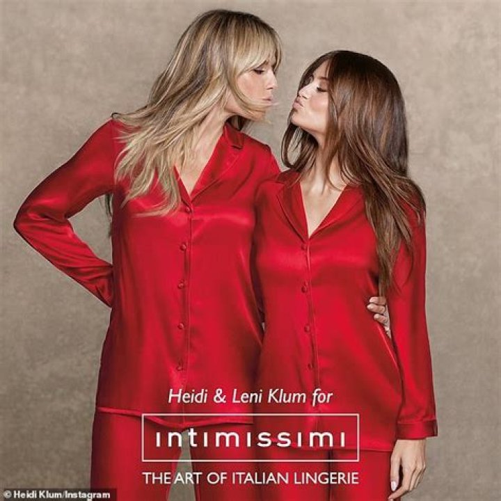 Leni Klum, 18, Rocks Red Hot Lingerie In Sexy Intimissimi Ad After Backlash For Posing With Mom Heidi