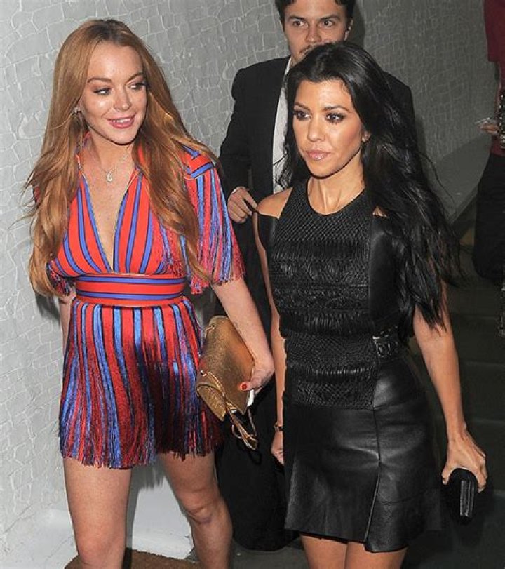 Lindsay Lohan & Kourtney Kardashian — SEE PICS