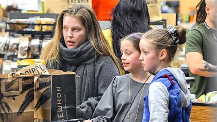 Lisa Marie Presley’s Twin Daughters Harper & Finley, 14, Dig Into Frozen Yogurt With Dad: Rare Photos