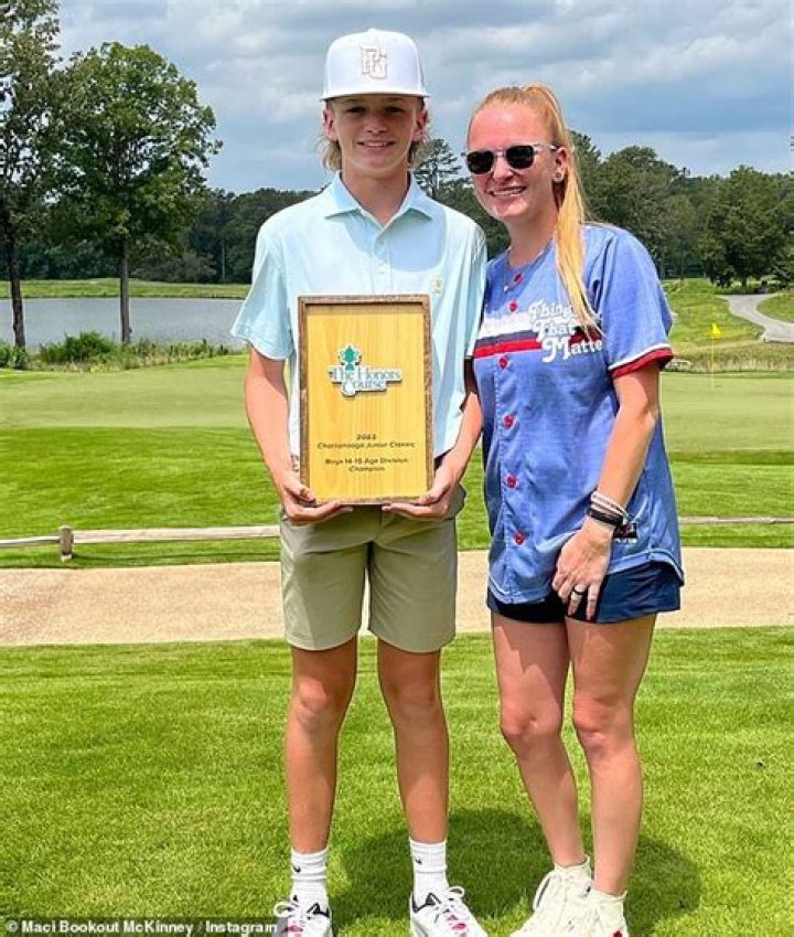 Maci Bookout’s Son Bentley, 11, Looks So Grown Up While Bonding With Stepdad On Golf Course — Pic